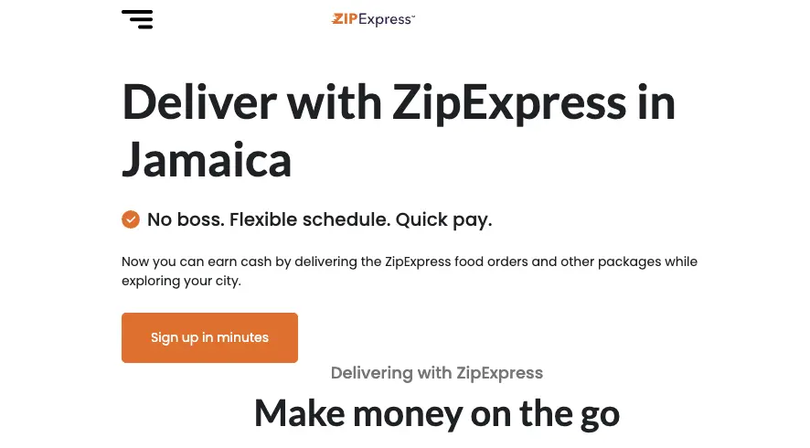 zipexpressWeb - Web-based delivery service platform